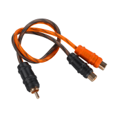 Межблочный Y-разветвитель DL Audio Gryphon Lite  YRCA 1M2F (0,3м) фото в магазине Автомастер