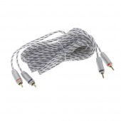 Межблочный 2RCA-2RCA кабель Kicx MRCA22-5-SS фото в магазине Автомастер