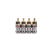 RCA коннектор SWAT SRCA-04 (4 шт) фото в магазине Автомастер