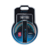 Комплект проводов для 2-канального усилителя ASPECT-AWK-4.2 (ССА, 4AWG, 2RCA-2RCA) фото в магазине Автомастер