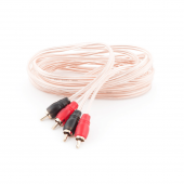 Межблочный кабель SWAT SIL-250  (2RCA-2RCA, 5м) фото в магазине Автомастер