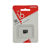 Карта памяти Smart Buy micro SD 16Gb 10 class LE (без адаптера) фото в магазине Автомастер