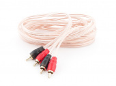 SWAT SIL-230 межблочный кабель 2RCA-2RCA 3 метра фото в магазине Автомастер