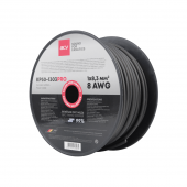 Силовой кабель ACV KP50-1303PRO (8AWG, безкислородная медь, черный, 50м) фото в магазине Автомастер