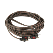 Межблочный кабель AURA RCA-0250  (5м, 2-канальный) фото в магазине Автомастер