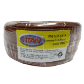 Монтажный провод Titan PM 0,35 (бухта 100м, коричневый) фото в магазине Автомастер