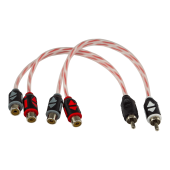 Y-коннектор AURA RCA-AY20 MKII (1папа 2мамы, Витая пара) фото в магазине Автомастер