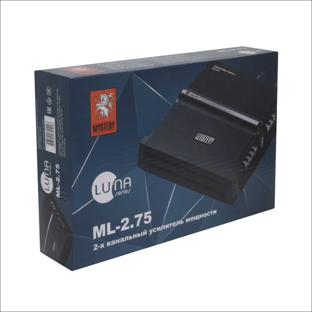 Усилитель в автомобиль MYSTERY ML 2.75 (2-канальный, АВ) - Автомастер