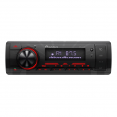 Автомагнитола Premiera MVH-120 (FM, USB, BT, 4х55, красный) фото в магазине Автомастер