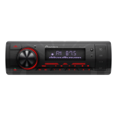 Автомагнитола Premiera MVH-120 (FM, USB, BT, 4х55, красный) фото в магазине Автомастер