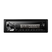 Автомагнитола USB FIVE F26W (1din/белая/Bluetooth/USB/AUX/SD/FM/4*50) фото в магазине Автомастер
