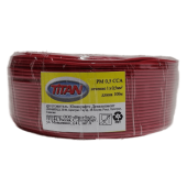 Монтажный провод Titan PM 0,5 (бухта 100м, красный) фото в магазине Автомастер