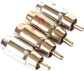 KICX RCA-4S  RCA коннекторы фото в магазине Автомастер