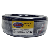 Монтажный провод Titan PM 0,75 (бухта 100м, синий) фото в магазине Автомастер