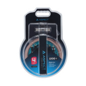 Комплект проводов для 4-канального усилителя ASPECT-AWK-4.4 (ССА, 4AWG, 4RCA-4RCA) фото в магазине Автомастер