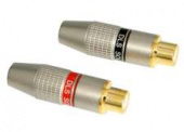 DLS RCA female, teflon ins, RCA адптер фото в магазине Автомастер