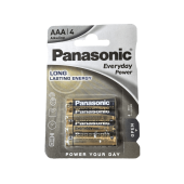 Батарейка LRO3 Panasonic EVERYDAY  BL-4 фото в магазине Автомастер