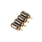 Комплект RCA наконечников KICX RCA-4B фото в магазине Автомастер