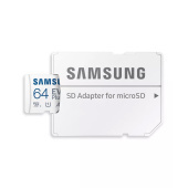 Карта памяти с SD адаптером Samsung micro SDHC  64GB EVO+ фото в магазине Автомастер