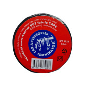 Изолента TERMINATOR IZT 1925 fabric ( тканевая,черная, 0,25 мм х 19 мм х 25 м) фото в магазине Автомастер