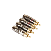 RCA коннекторы KICX RCA-4M (4шт) фото в магазине Автомастер