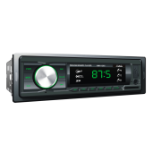 Автомагнитола Aura AMH-120G (FM, USB, SD, AUX, зеленая подсветка) фото в магазине Автомастер