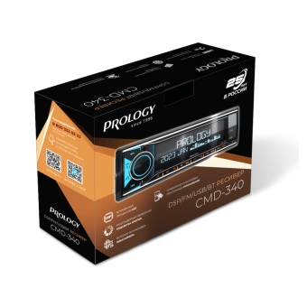 PROLOGY CMD-340 FM/USB/BT ресивер с DSP процессором