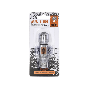 MYSTERY MFU-1.100  колба с предохранителем mini ANL, 100 А