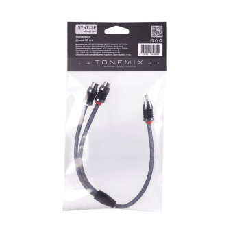 Tonemix SYNT-2F Y-коннектор, витая пара, 2 экрана, медь