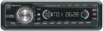 PROLOGY MCE-520R Black  Лицевая панель