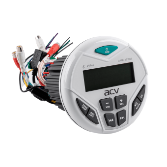 Морская магнитола ACV MARINE AMR-601RW (белый, 4x50W, BT, USB, SD, FM,AM)
