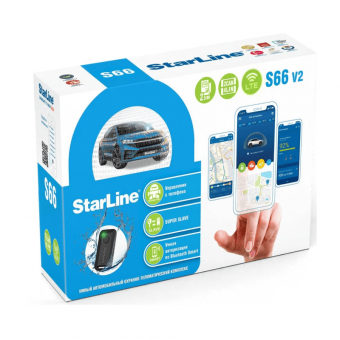 StarLine S66 V2 BT 2CAN 4LIN 2SIM LTE  Автосигнализация