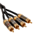 Межблочный кабель 4RCA -4RCA KICX RCA-06 (5 м.)