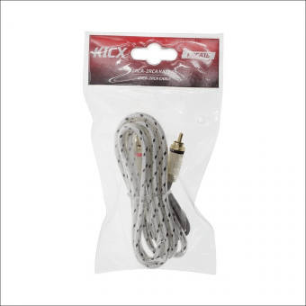 KICX FRCA 18 Межблочный 2RCA-2RCA кабель c двойной изоляцией, длина 1.8 метр