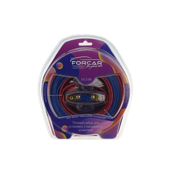 FORCAR SQ 2.08 Комплект проводов 2-кан усил-ля 8AWG