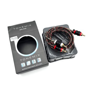 Межблочный кабель 2RCA-2RCA Tonemix ATK-210