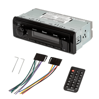 Aiwa HWD-640BT Автомагнитола 1DIN USB голубой