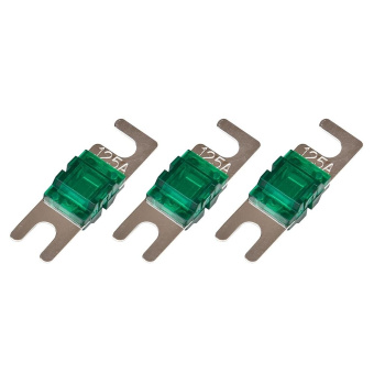Предохранитель mini ANL-типа Kicx MANL125P 125A комплект 3 шт в блистерной упаковке
