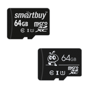 Smart Buy micro SD 64 Gb  CL10 UHS-1 (без адаптера)