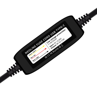 Кабель питания Neoline Fuse Cord Type-C