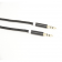 ACV AC12-3511B AUX кабель 3.5мм мини-джек/L=1метр/нейлоновая оплетка/черный
