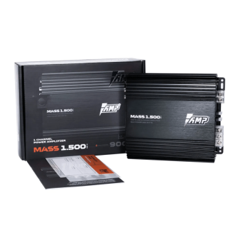 Усилитель в автомобиль AMP MASS 1.500 ver.2 (1-канальный, D)