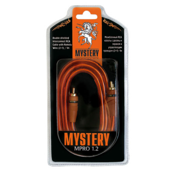 Межблочный RCA кабель MYSTERY MPRO 1.2 (двойной)