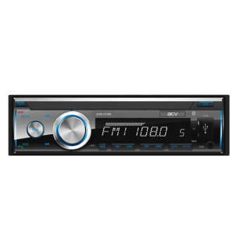 ACV AVS-1719B 1din/голубая/USB/SD/FM/4*45 автомагнитола