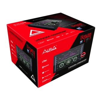 Автомагнитола 2 DIN AURA VENOM-D868DSP