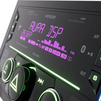 Автомагнитола 2 DIN AURA VENOM-D868DSP