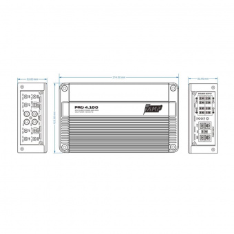 AMP PRO 4.100 усилитель