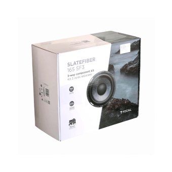 FOCAL Slatefiber 165 SF3  Трехкомпонентная акустика 16,5 см. 80 Вт, 4 Ом, 55 Гц-21 кГц.