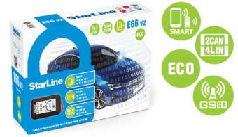 StarLine E66 V2 BT GSM ECO 2CAN 4LIN