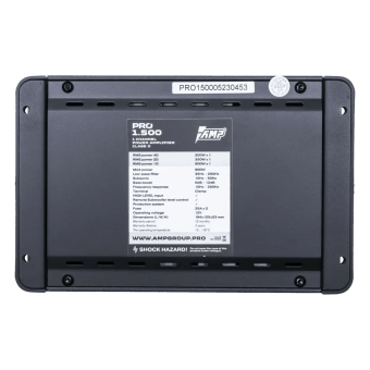 Усилитель в автомобиль AMP PRO 1.500